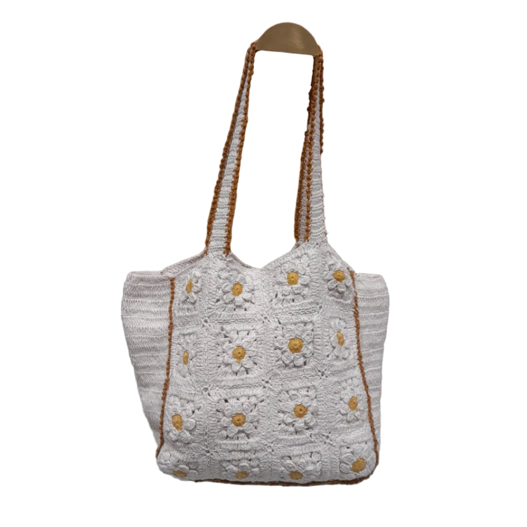 Sac Crochet Fleurs