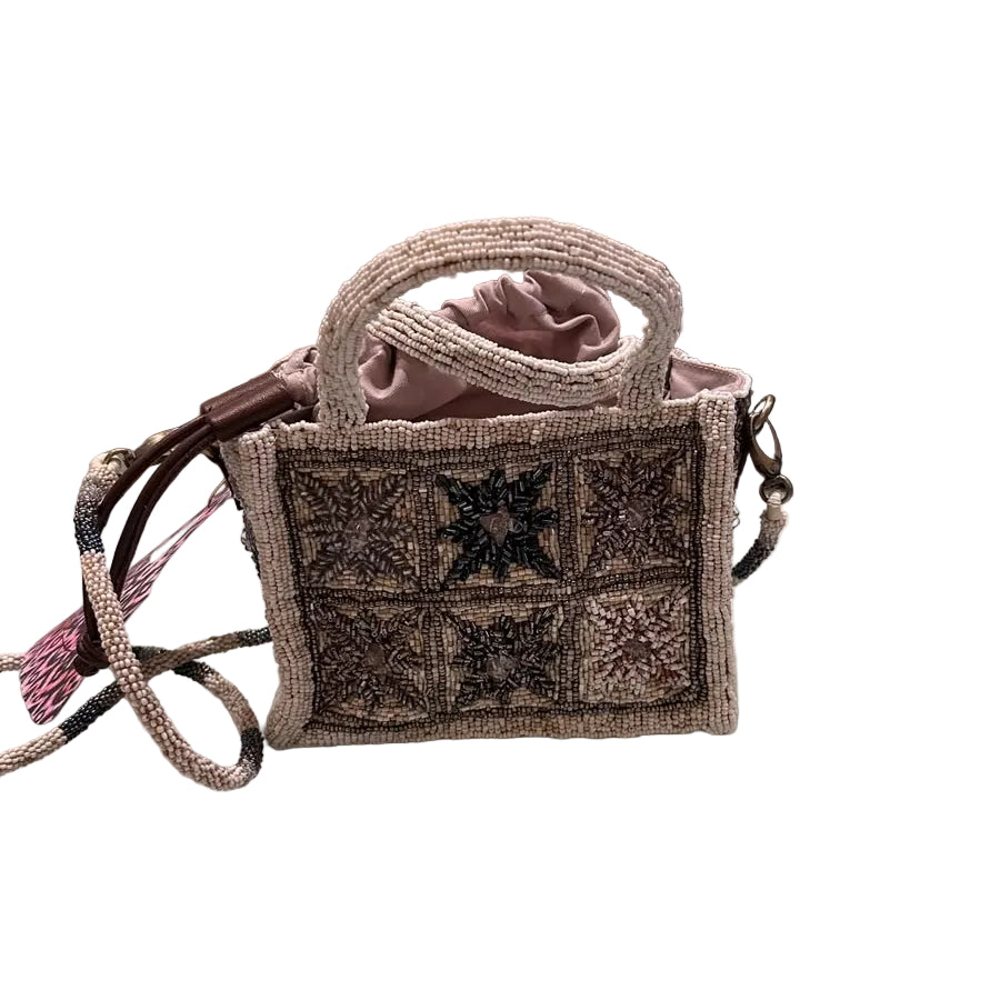 Lily - Cotton Bag With Beads Embroidery