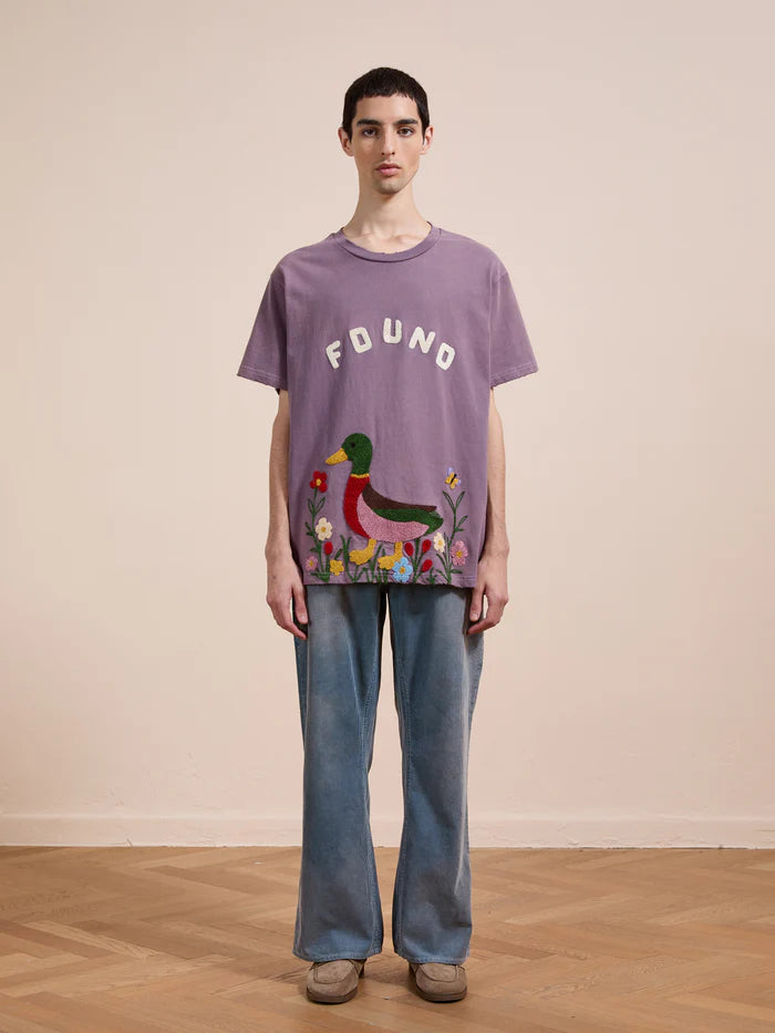 Wildlife Chenille Embroidered Tee