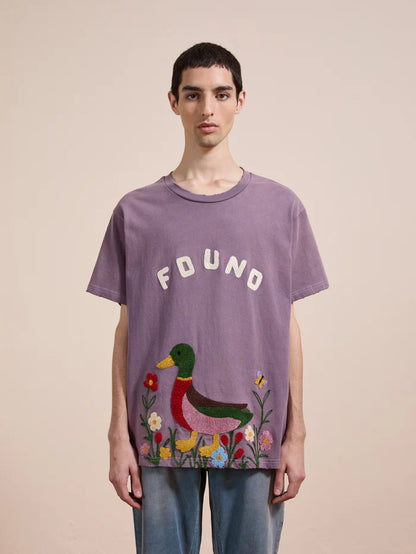 Wildlife Chenille Embroidered Tee