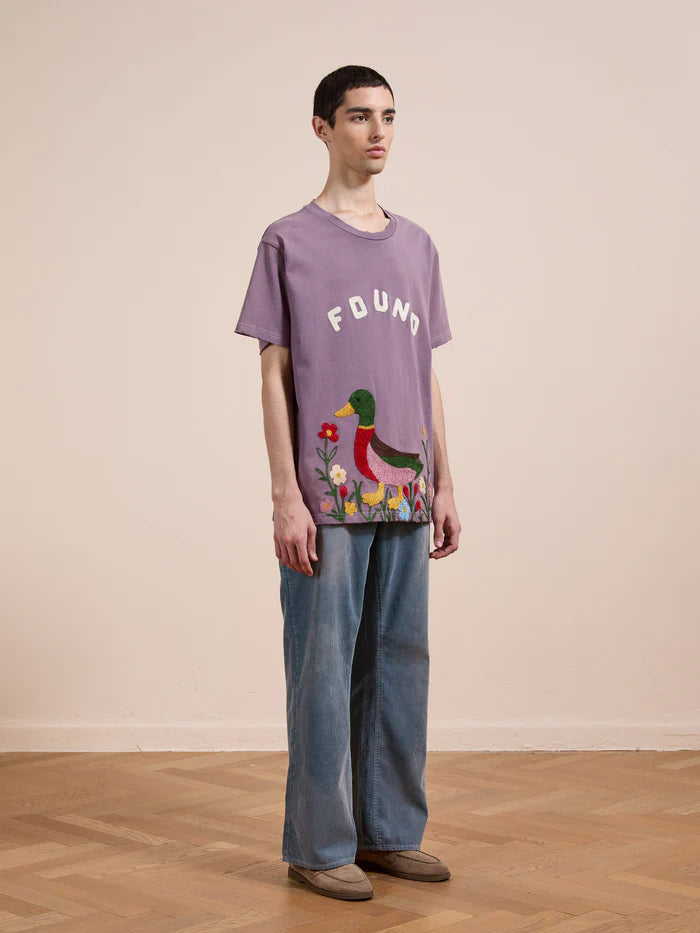 Wildlife Chenille Embroidered Tee