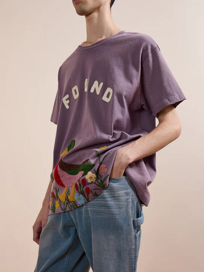 Wildlife Chenille Embroidered Tee