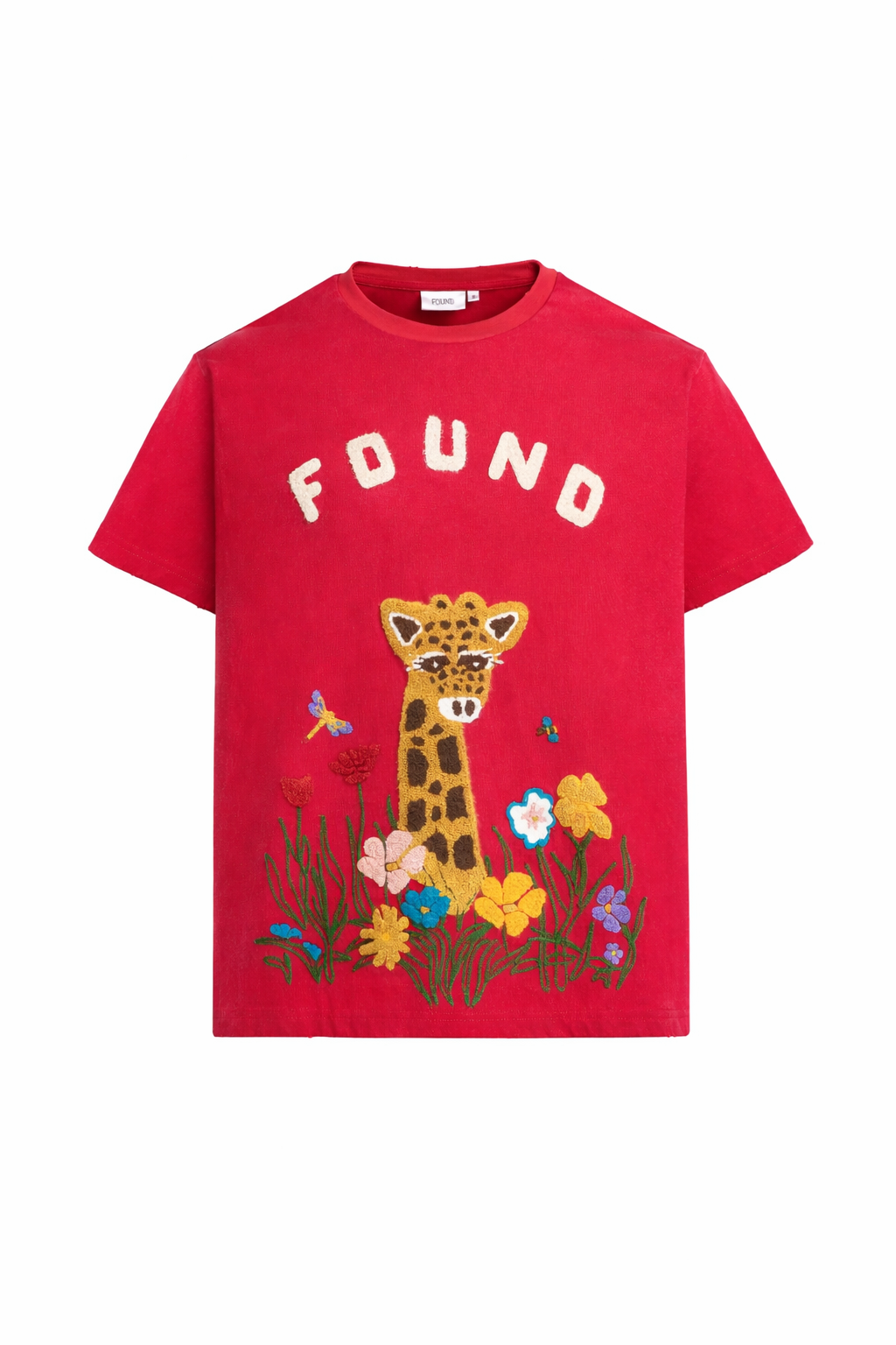 Wildlife Chenille Embroidered Tee
