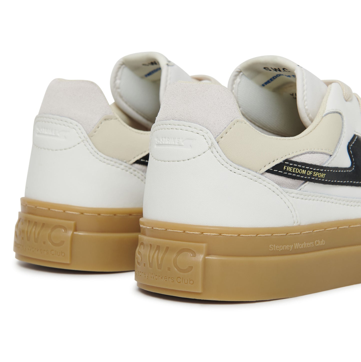 Pearl S-Strike Leather Mix WHT GUM (unisex)