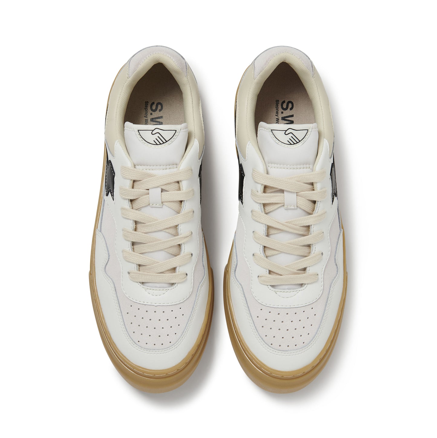 Pearl S-Strike Leather Mix WHT GUM (unisex)