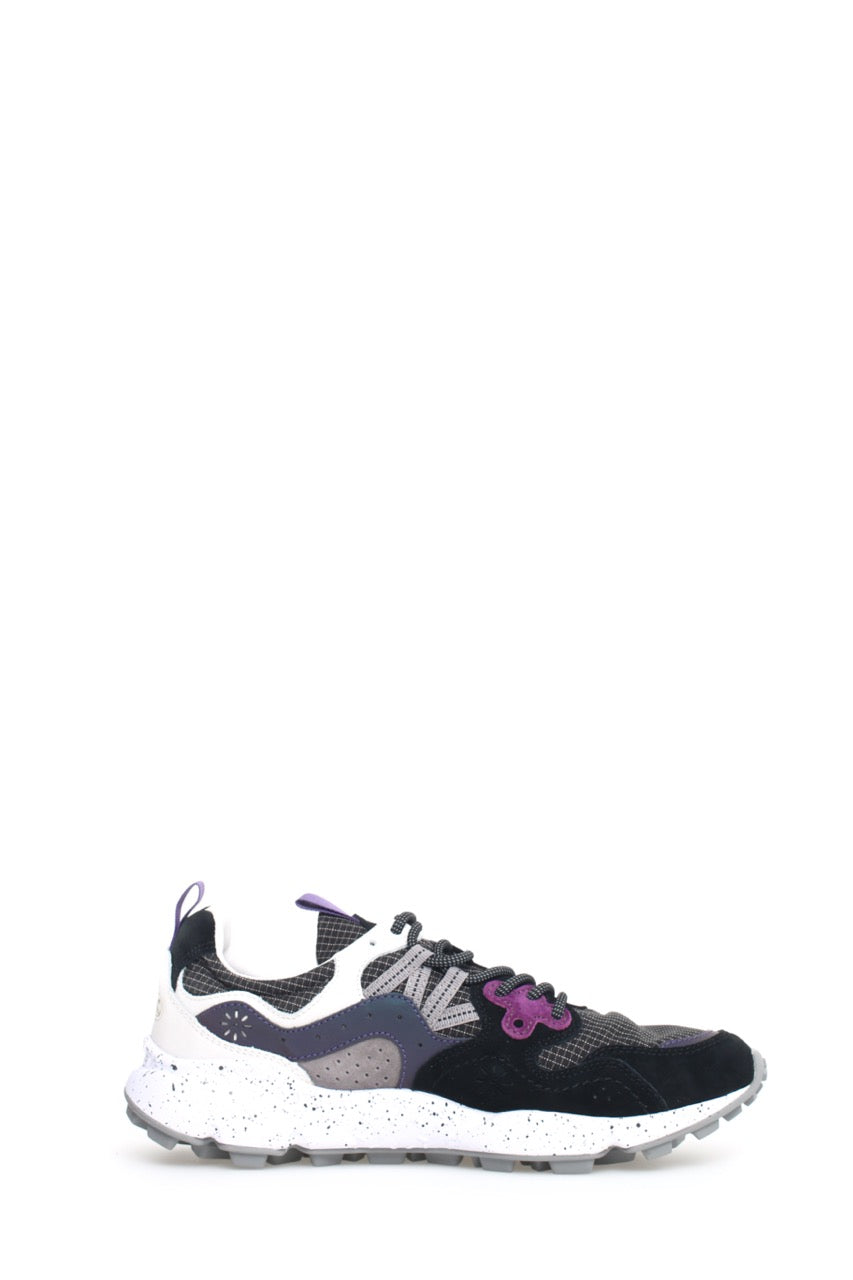 Yamano 3 Uni Suede/Nylon Ripstop Black-Violet-Wh (unisex)