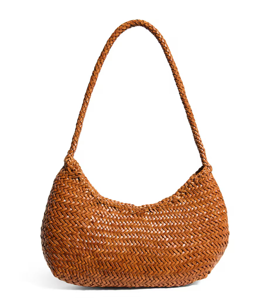 Nova Luna Woven Shoulder Bag