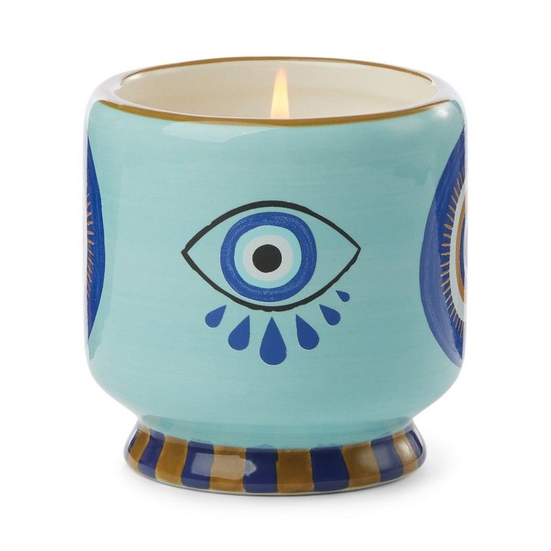 Adopo Eye Ceramic Candle - Incense & Smoke Boxed