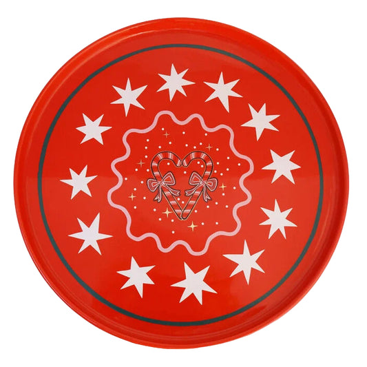 Large Cake Stand Candy Cane