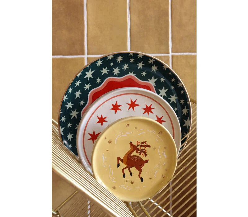Small Plate Reindeer