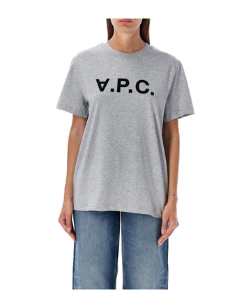 T-Shirt Standard Grand Vpc Gots - Gris Chine / Dark Navy