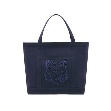 Fox Head Large Tote Ink Blue