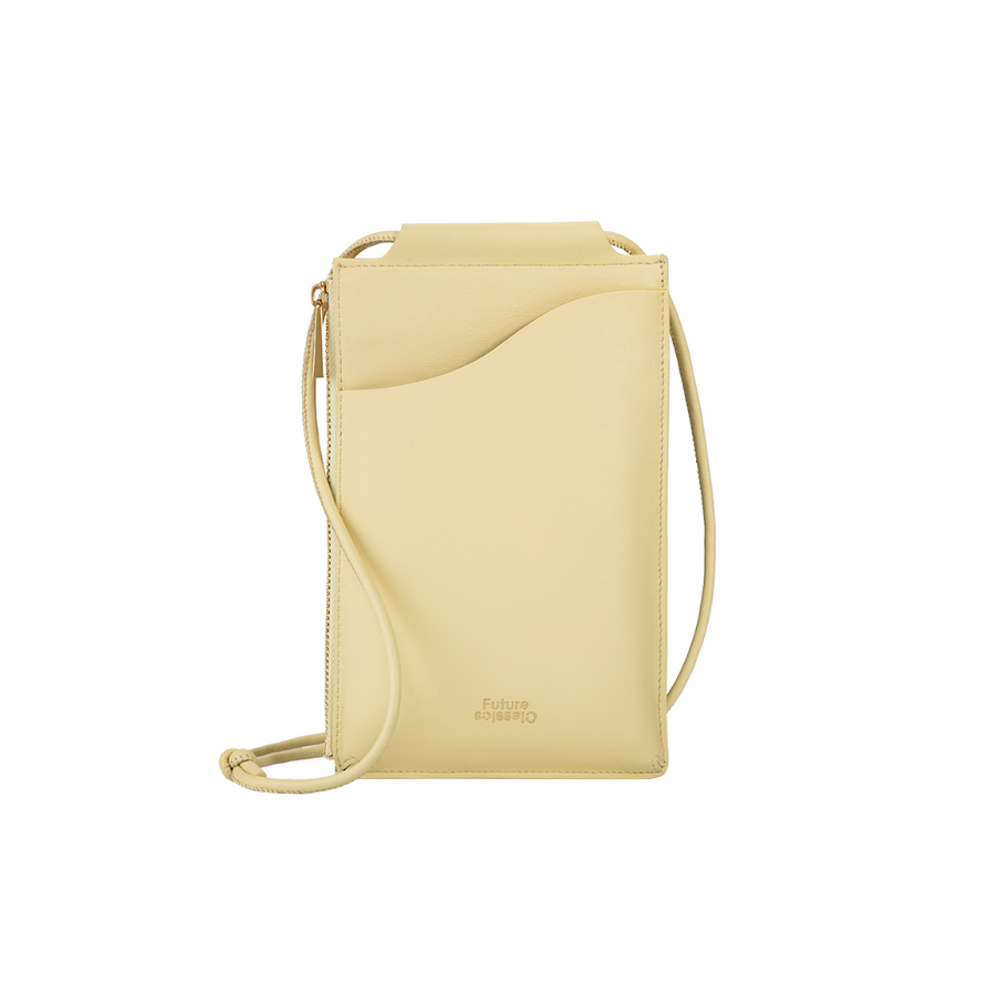 Pocket Crossbody Bag Wax Yellow