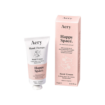 Happy Space Hand Cream - Rose Geranium And Amber