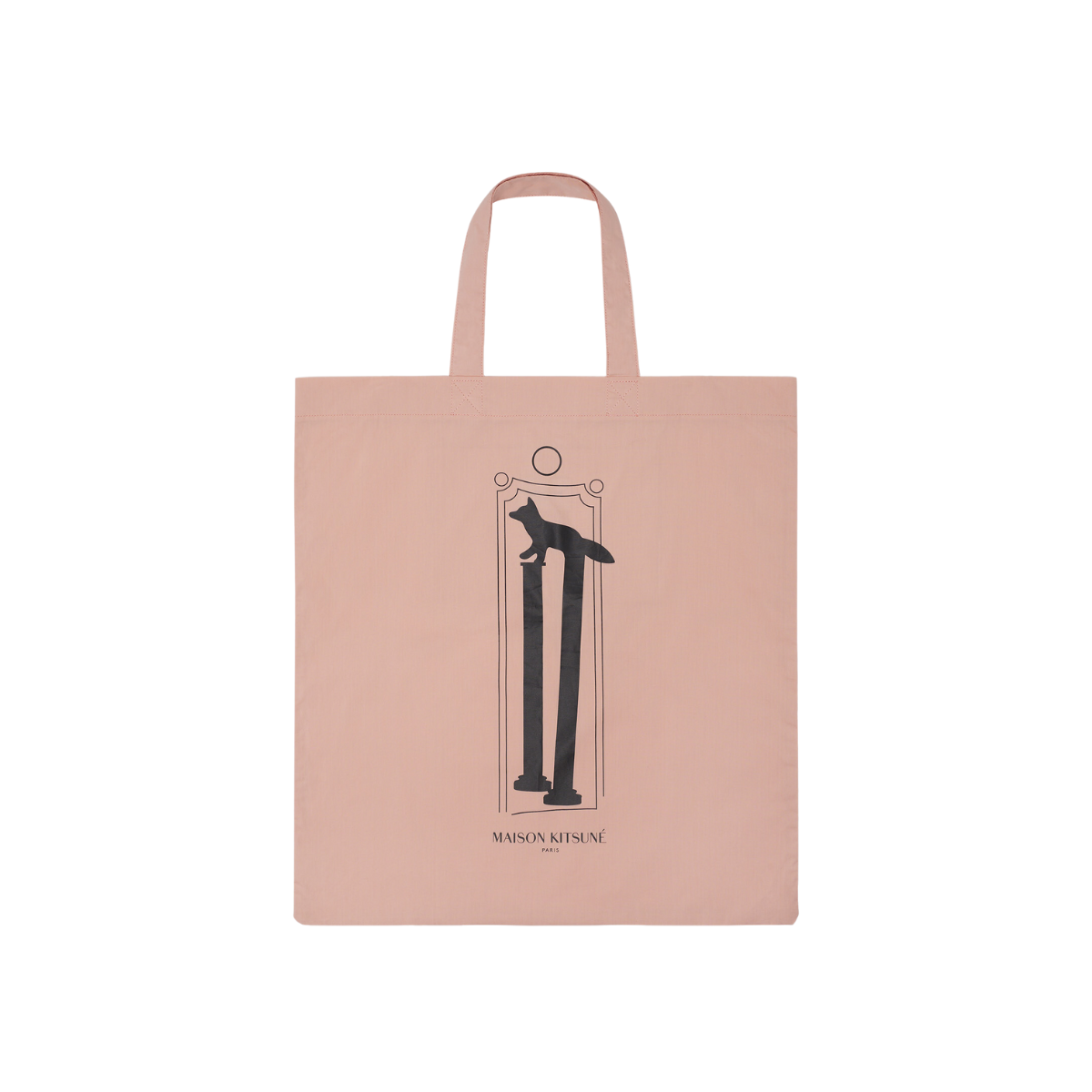 Kajsa Oversized Crest Tote Bag Dusty Pink