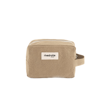 Tournelles The Easy Make Up Pouch Recycled Coton Beige Dust In The Wind