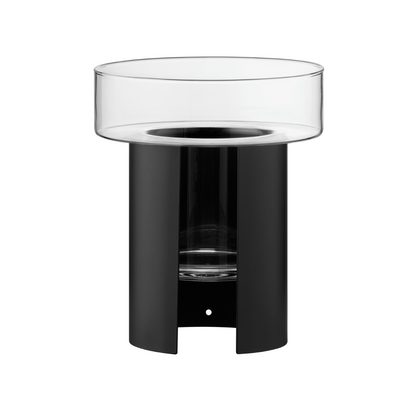 Terrazza Planter H22cm Jet Black