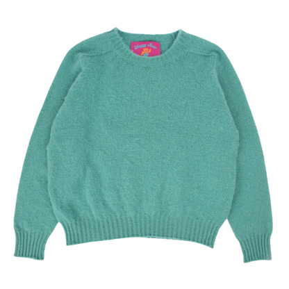 Shaggy Bear Cardigan Mint Lover (women)