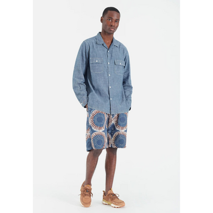 Hokkoh Print Lumber Short