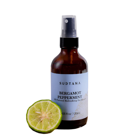 Bergamot & Peppermint All-Natural Refreshing Deodorant 60ml