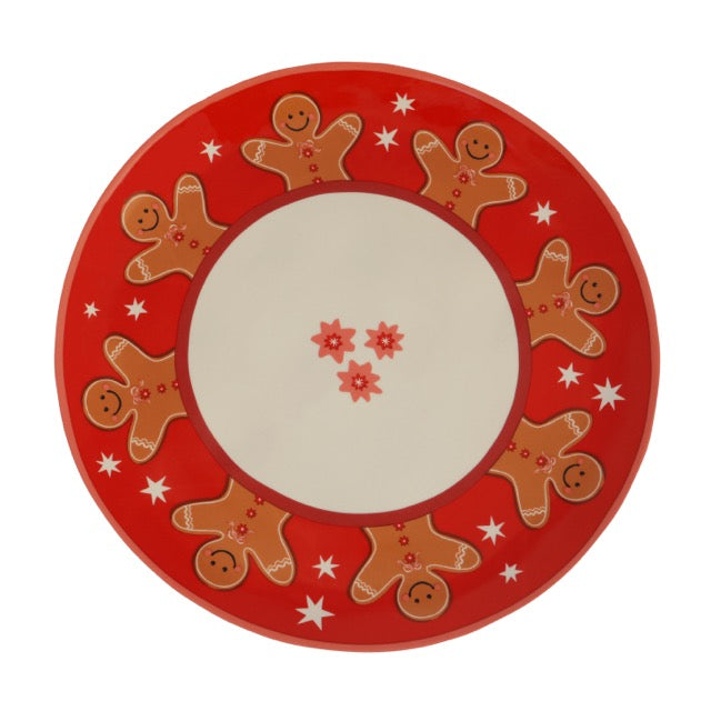 Plate Gingerbread Man