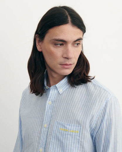 Carnot Linen Shirt Linen Light Blue st