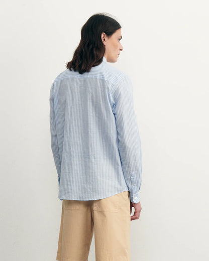 Carnot Linen Shirt Linen Light Blue st