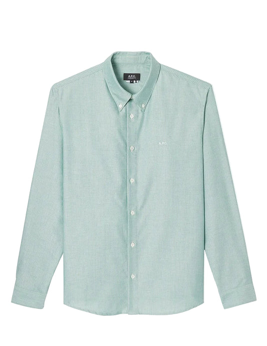 Chemise Greg Vert Amande