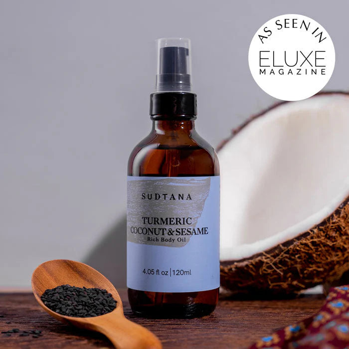 Turmeric Coconut & Sesame Rich Body Oil 120ml