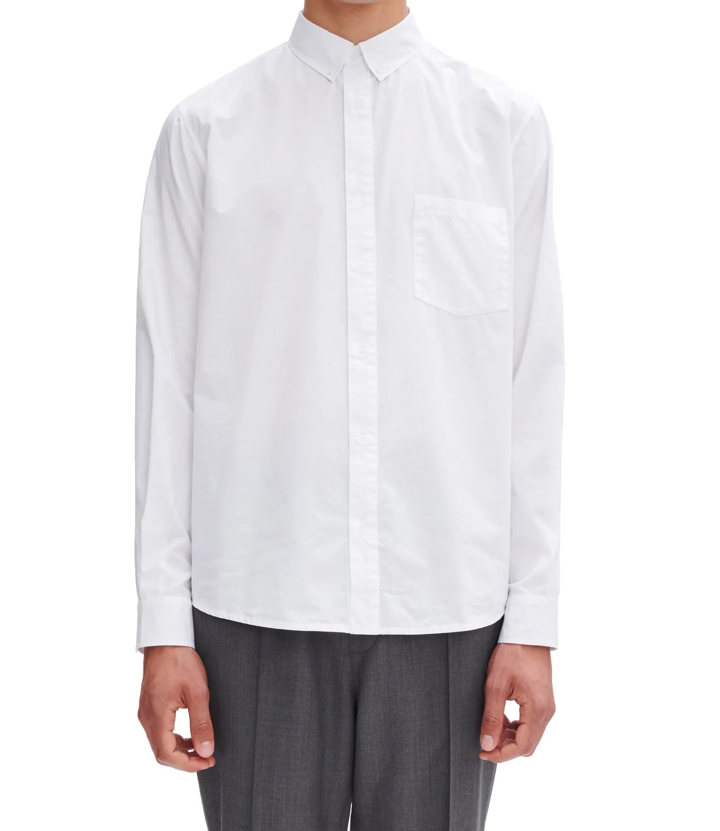 Chemise Edouard (Logo) Blanc