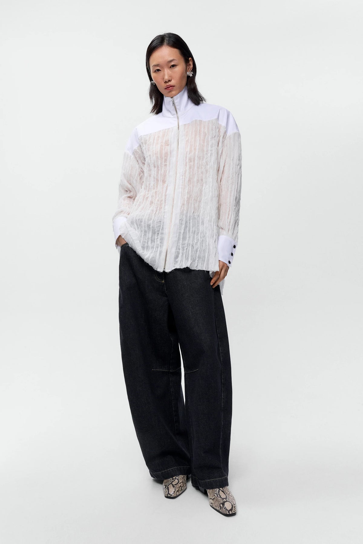 Curved Baggy Jeans