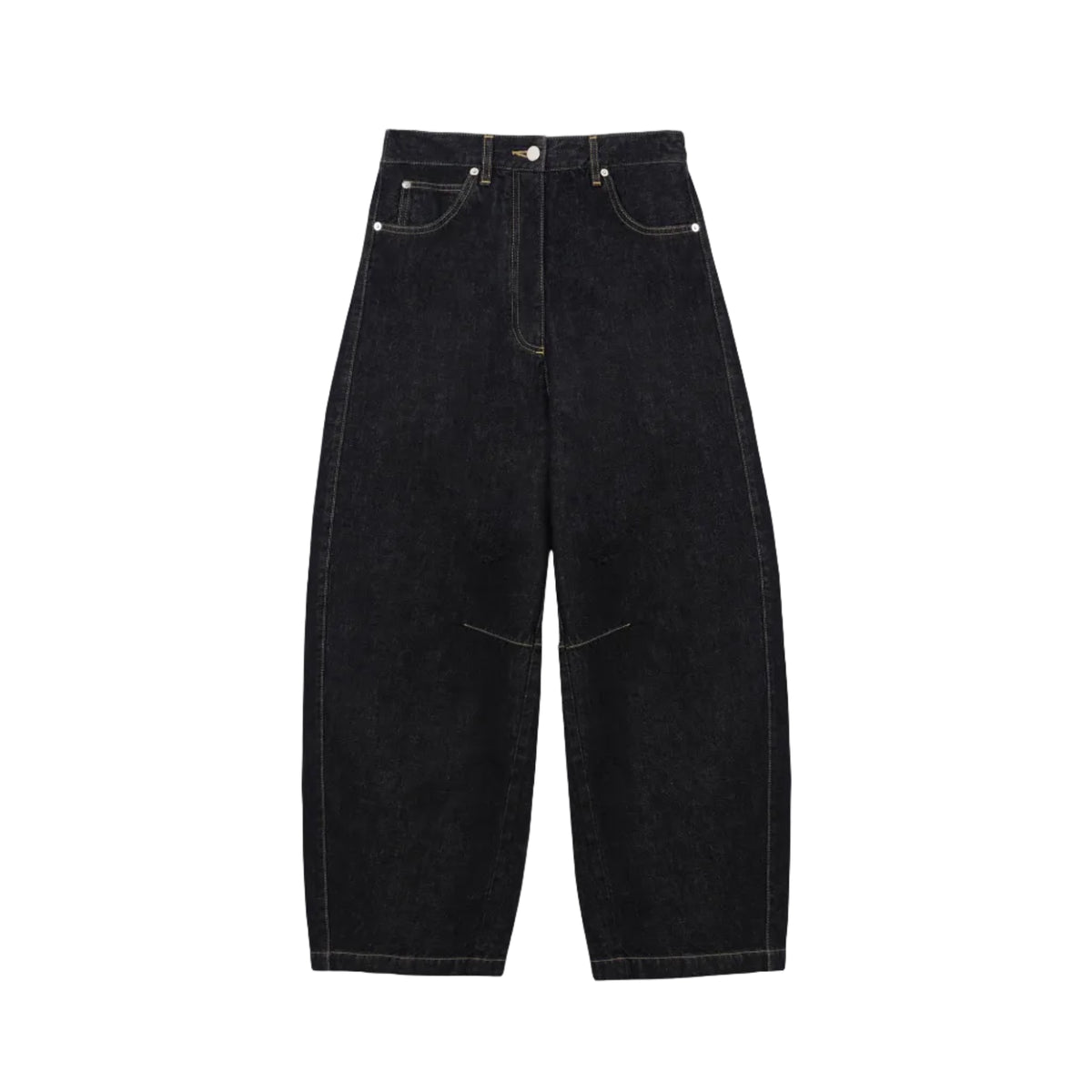 Curved Baggy Jeans