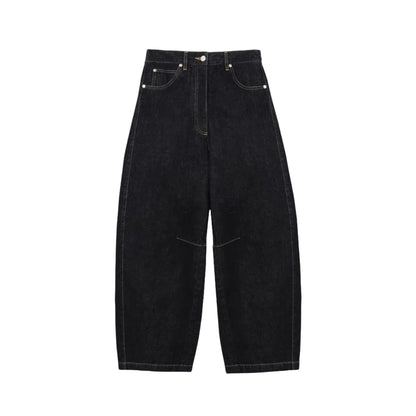 Curved Baggy Jeans