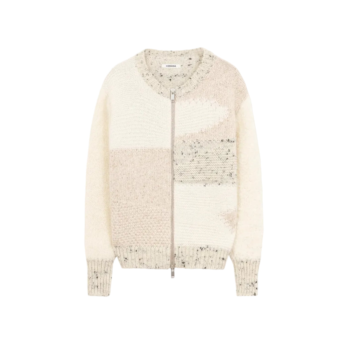 Marled Zip-Carigan