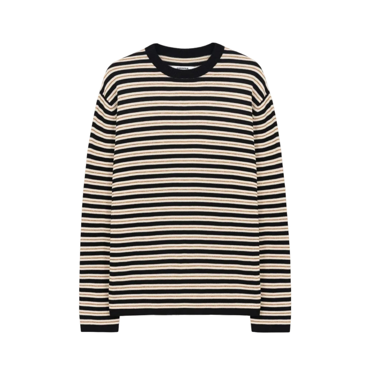 Organic Cotton Striped Long-Sleeve Tee