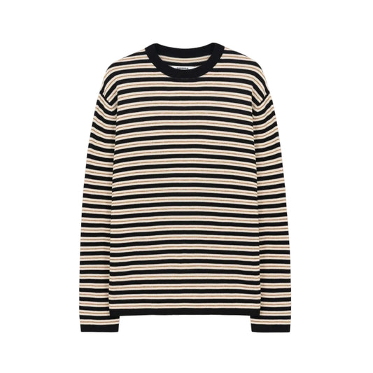 Organic Cotton Striped Long-Sleeve Tee