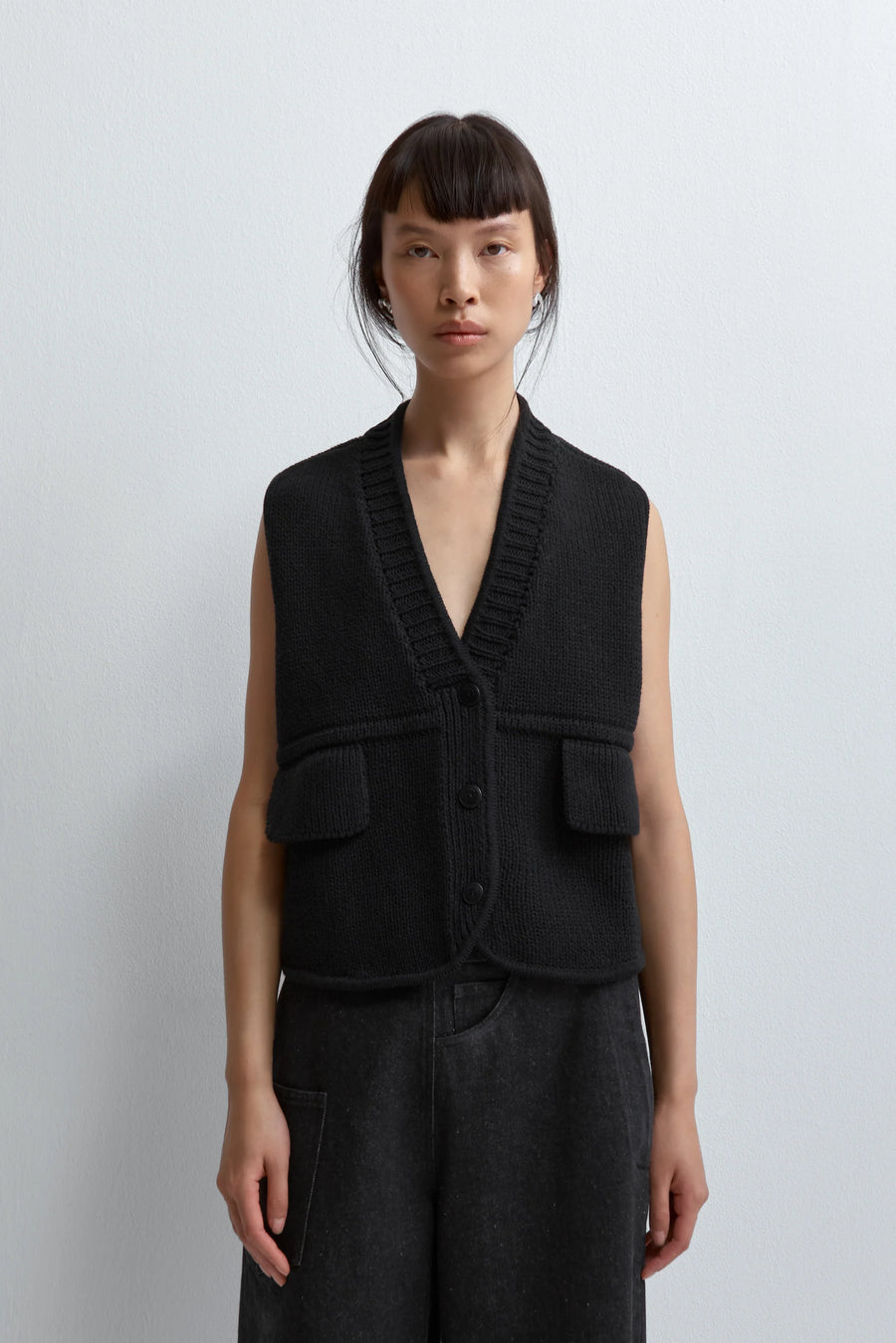 Cotton Pockets Waistcoat