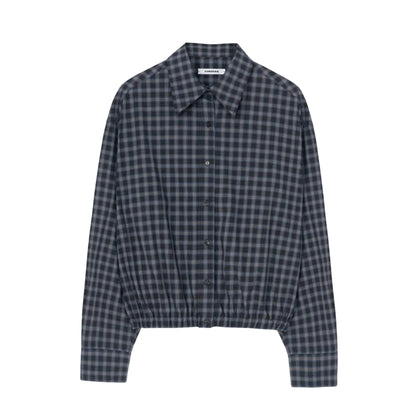 Checked Bomber Shirt