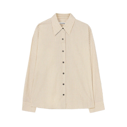 Checked Oversized Shirt
