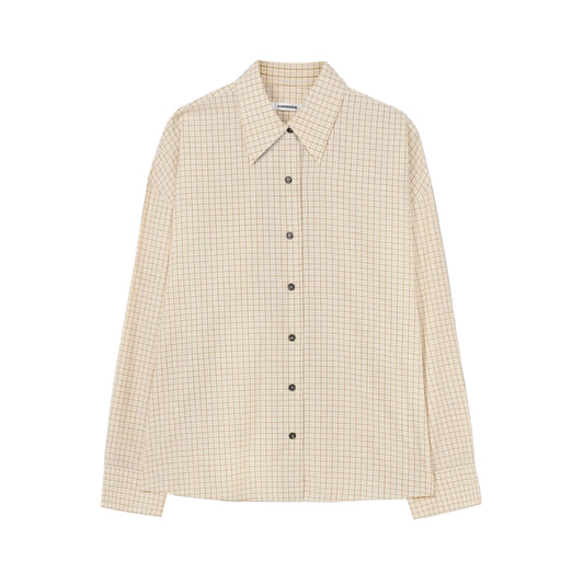 Checked Oversized Shirt