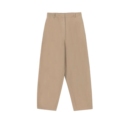 Cotton Curved Pants