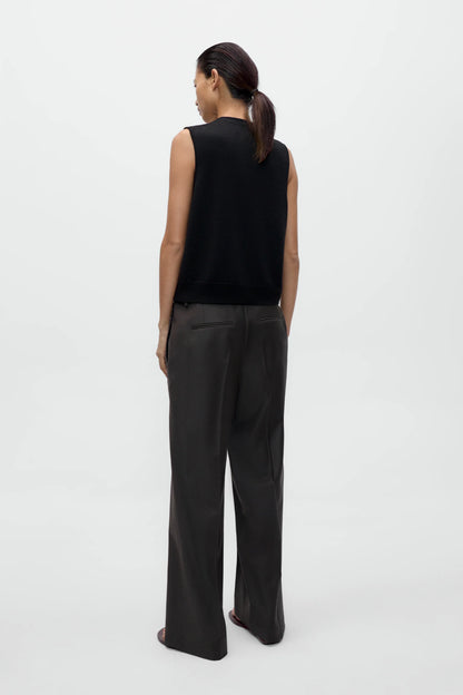Merino Wool Button Waistcoat