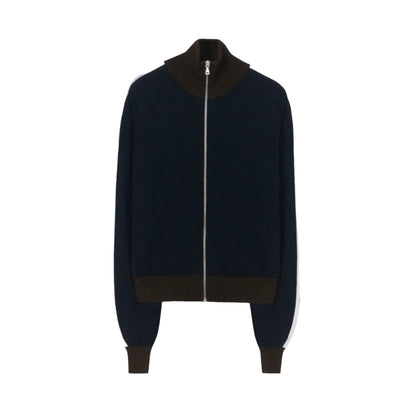 Merino Wool Sporty Cardigan
