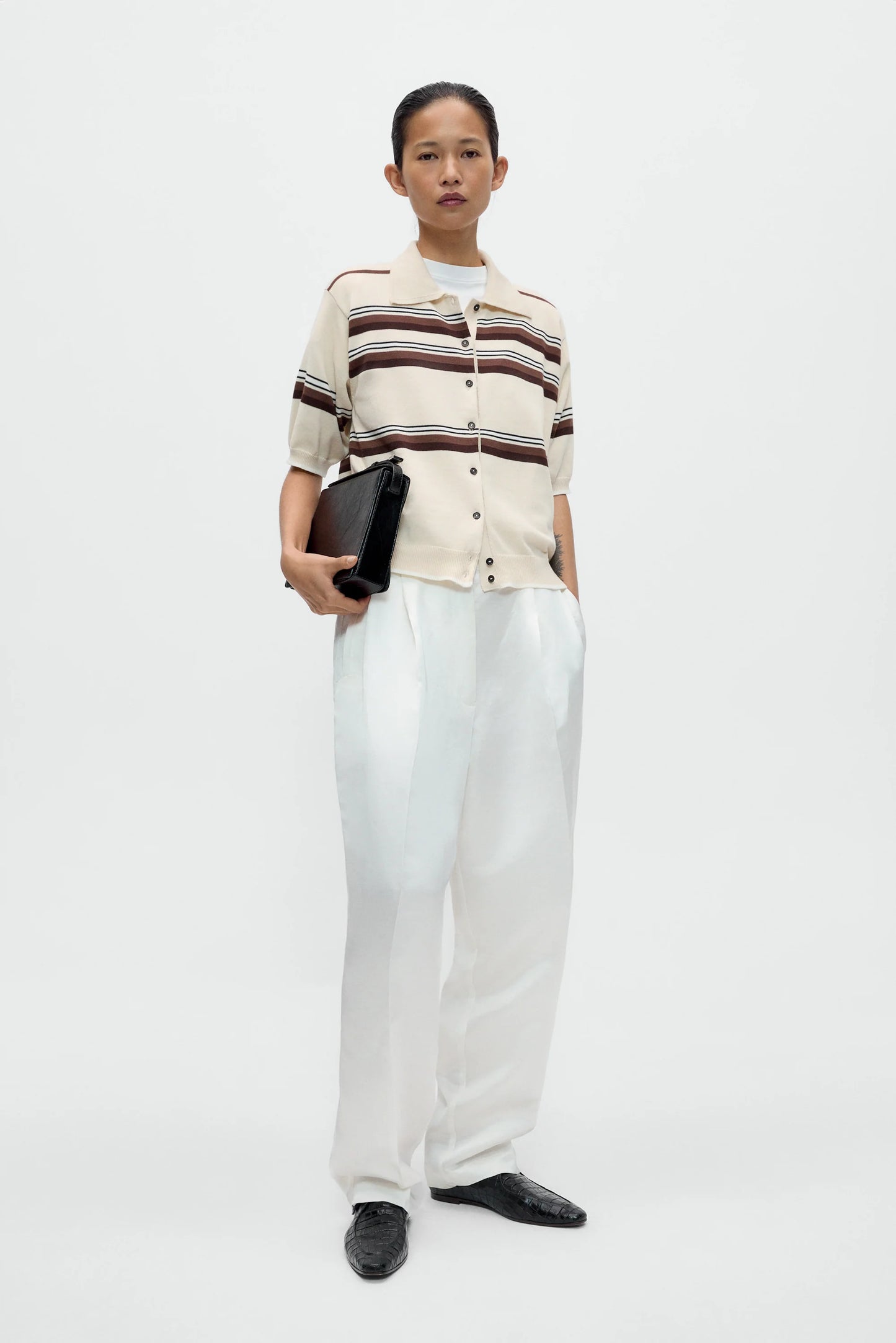 Organic Cotton Striped Polo