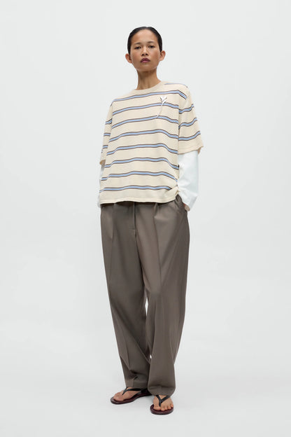 Organic Cotton Striped T-Shirt