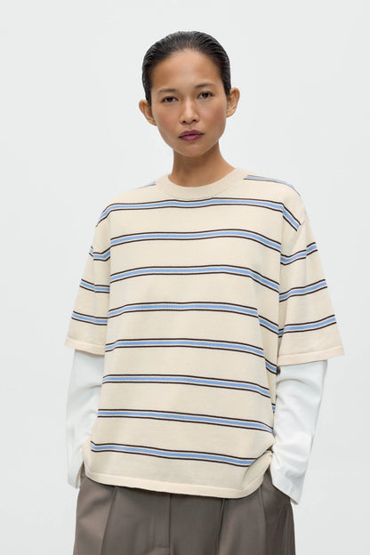 Organic Cotton Striped T-Shirt