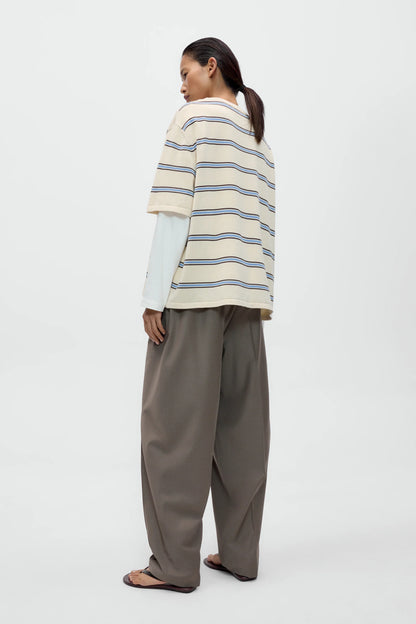 Organic Cotton Striped T-Shirt