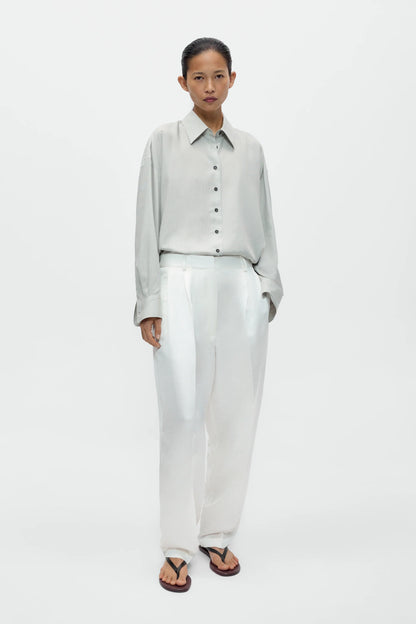 Pinstriped Oversized Shirt