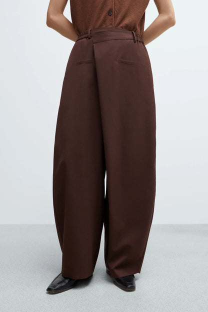 Tailored Crossover Pants
