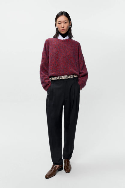 Speckled Crewneck Sweater